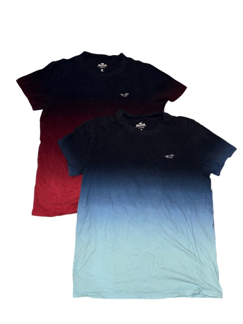 Unisex dip dye tee - set of 2